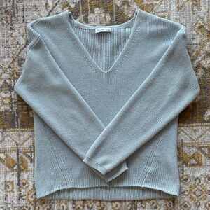 Gentle Fawn Small V-Neck Sweater